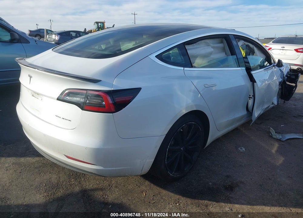 2019 TESLA MODEL 3 LONG RANGE/PERFORMANCE VIN: 5YJ3E1EB4KF194678