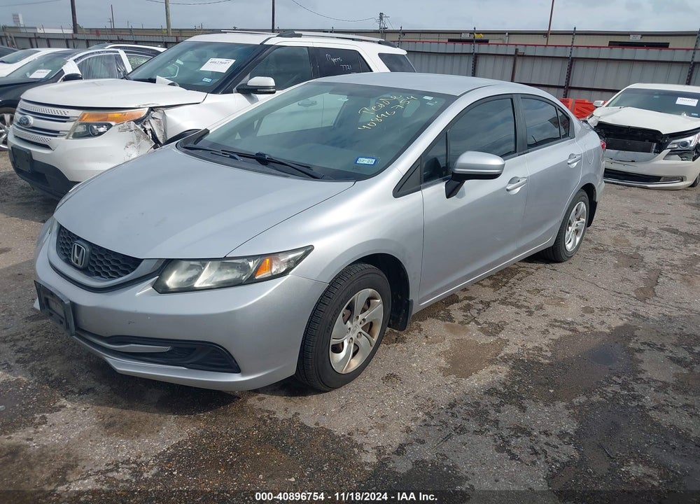 2015 HONDA CIVIC LX VIN: 19XFB2F57FE077208