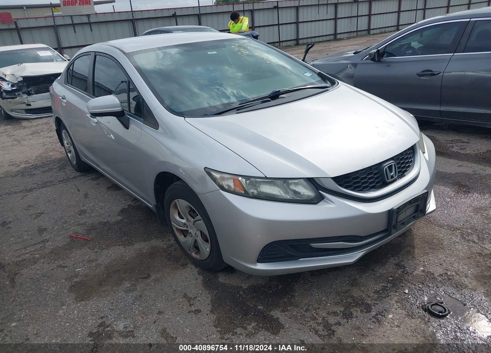2015 HONDA CIVIC LX VIN: 19XFB2F57FE077208