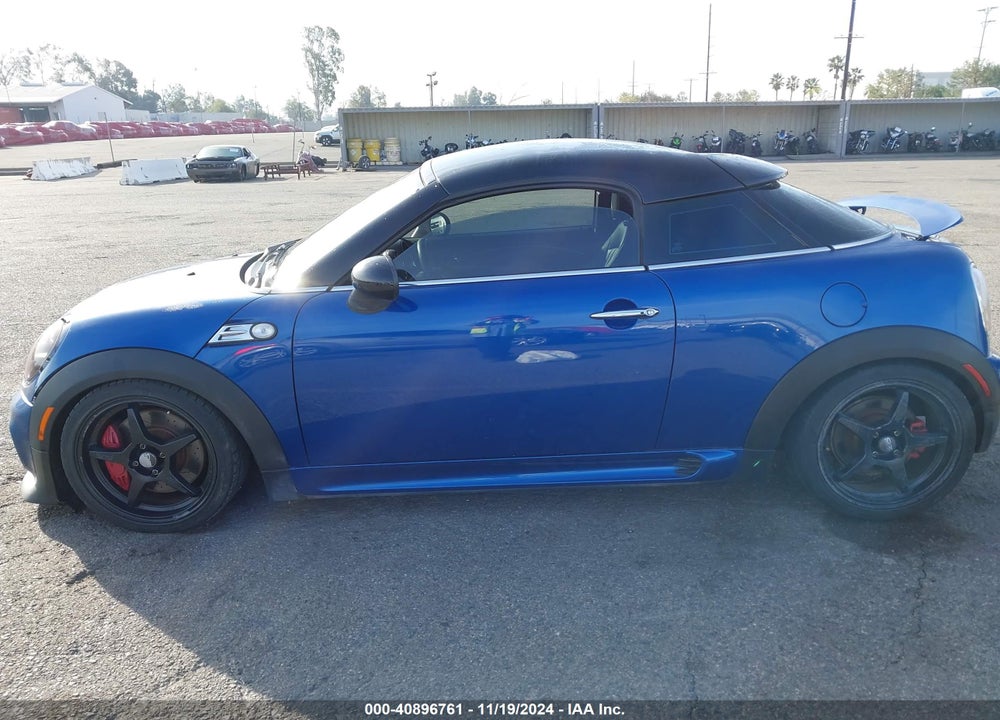 2012 MINI JOHN COOPER WORKS VIN: WMWSX5C57CT141592
