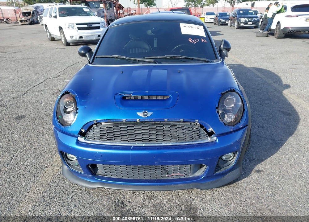 2012 MINI JOHN COOPER WORKS VIN: WMWSX5C57CT141592