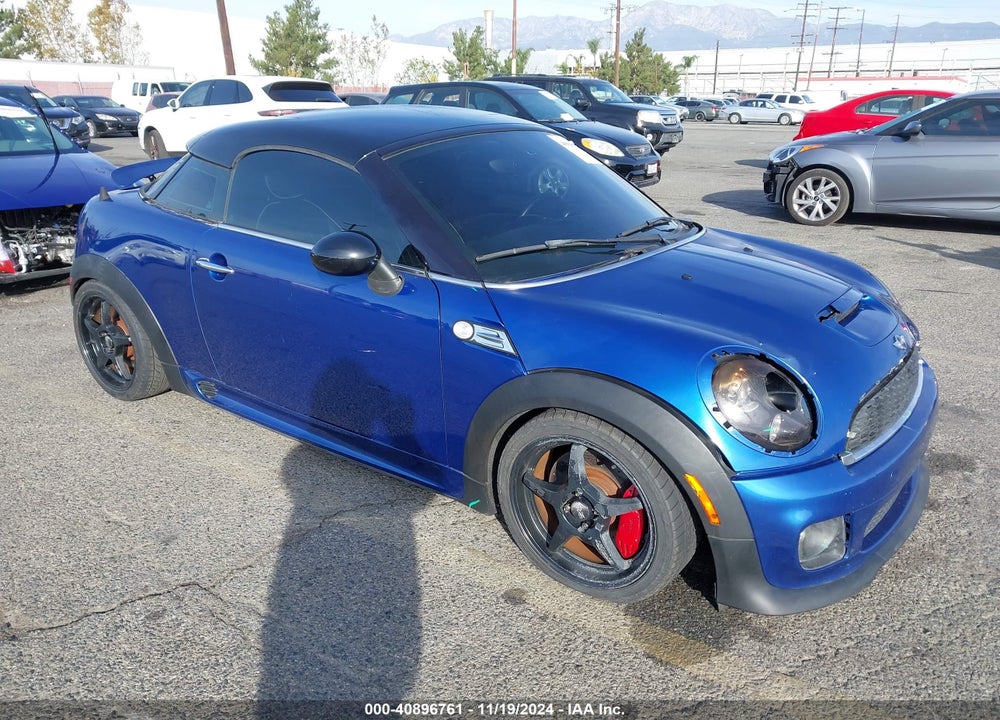 2012 MINI JOHN COOPER WORKS VIN: WMWSX5C57CT141592