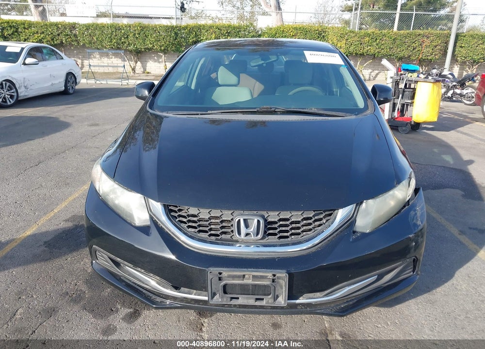 2013 HONDA CIVIC LX VIN: 19XFB2F51DE253053