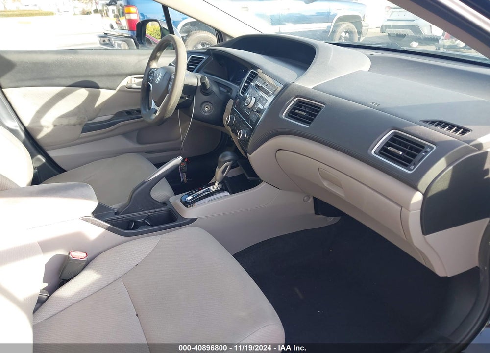 2013 HONDA CIVIC LX VIN: 19XFB2F51DE253053