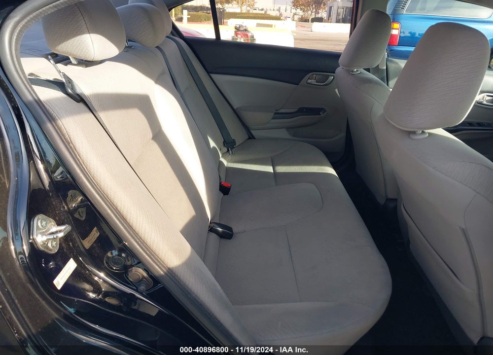 2013 HONDA CIVIC LX VIN: 19XFB2F51DE253053