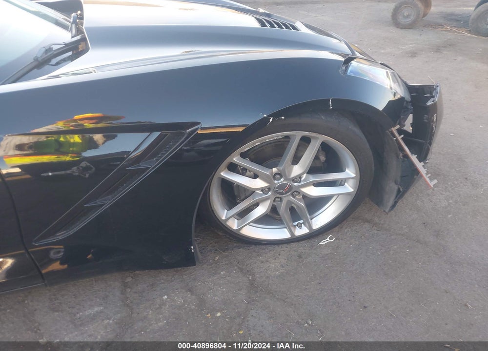 2019 CHEVROLET CORVETTE STINGRAY VIN: 1G1YB2D70K5121903