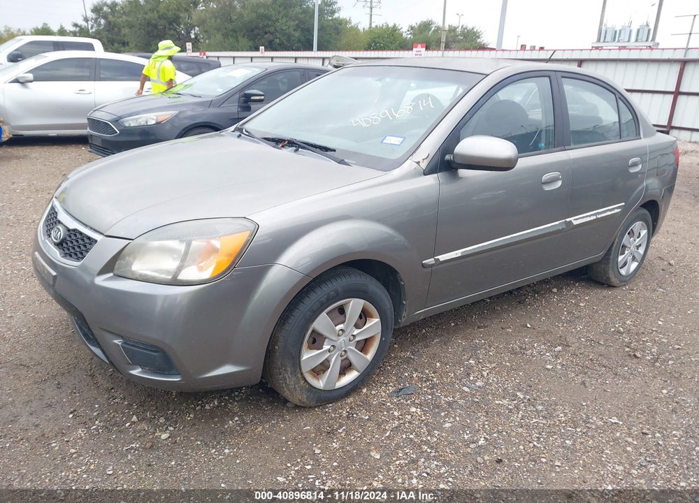 2011 KIA RIO LX VIN: KNADH4A33B6737832