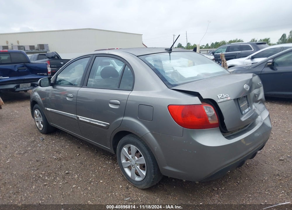 2011 KIA RIO LX VIN: KNADH4A33B6737832