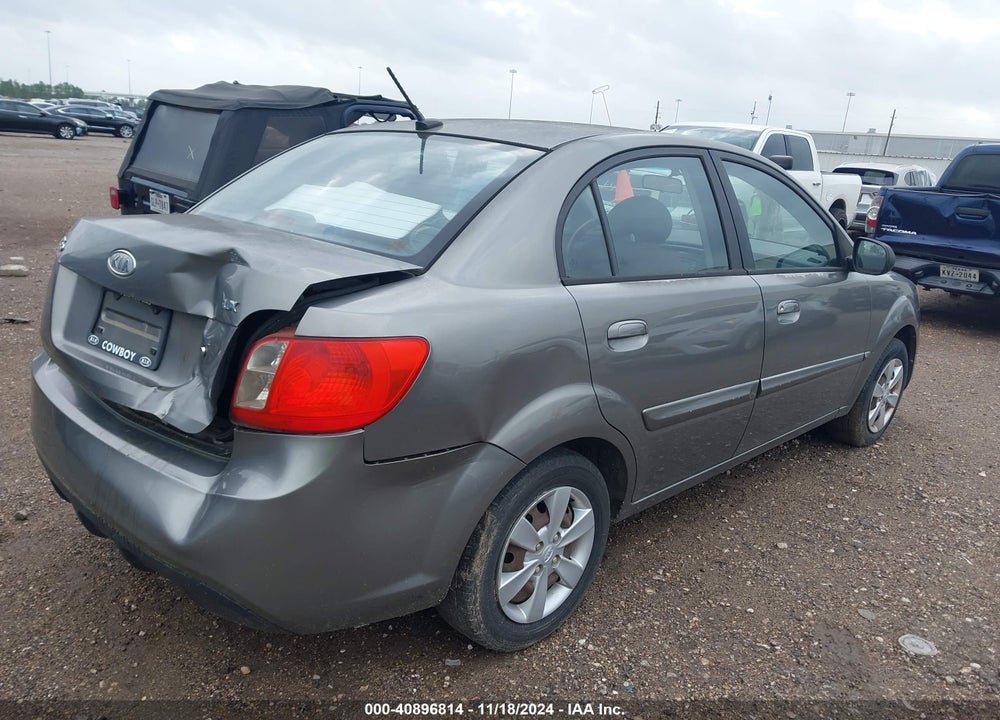 2011 KIA RIO LX VIN: KNADH4A33B6737832
