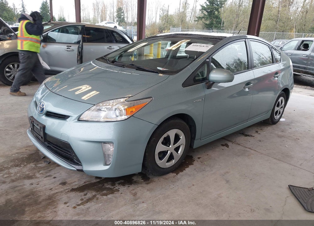 2015 TOYOTA PRIUS VIN: JTDKN3DU2F1996932