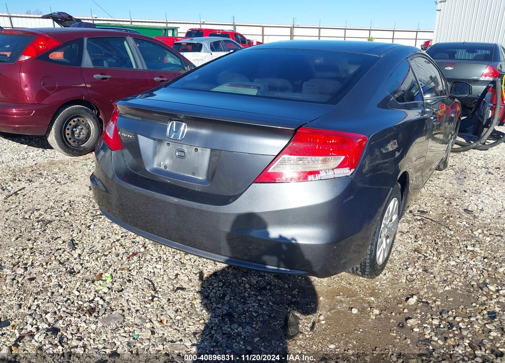 2012 HONDA CIVIC VIN: 2HGFG3B59CH550590