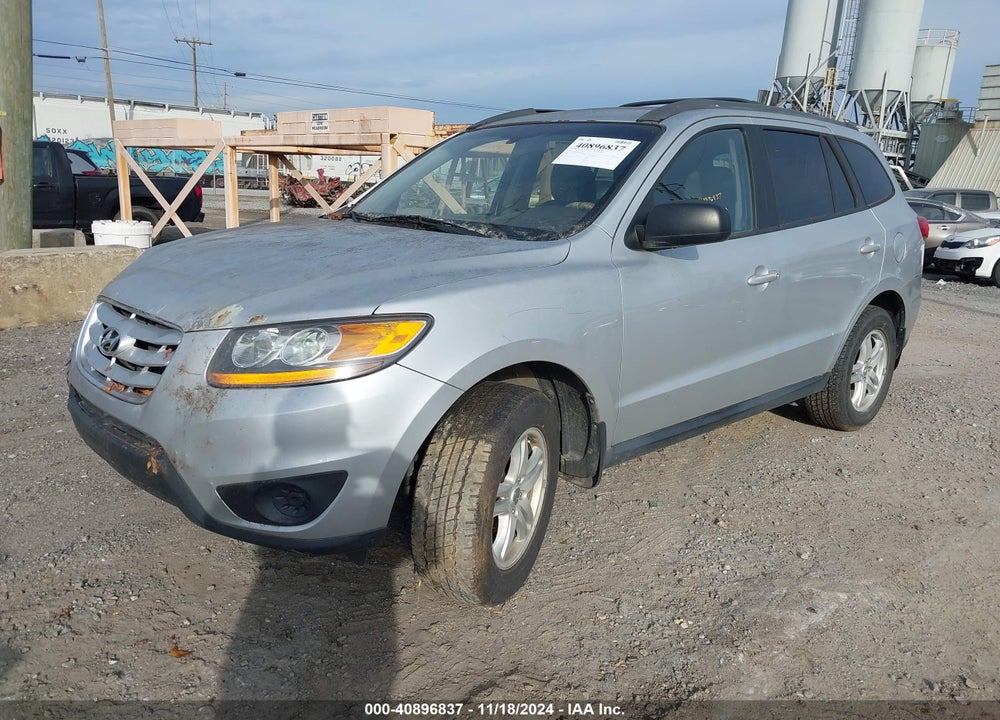 2010 HYUNDAI SANTA FE GLS VIN: 5NMSG3AB3AH400979