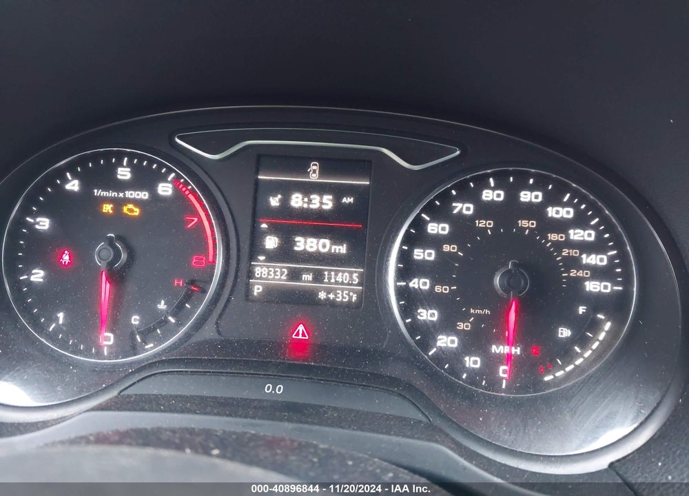 2015 AUDI A3 2.0T PREMIUM VIN: WAUBFGFF4F1039315