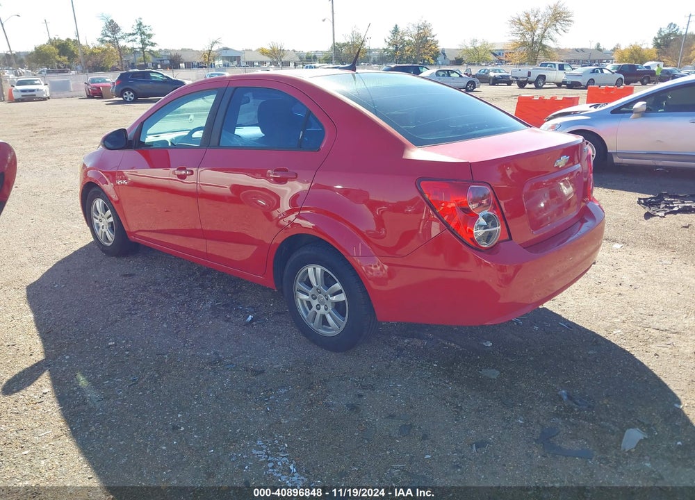 2012 CHEVROLET SONIC 2LS VIN: 1G1JA5SH1C4181228