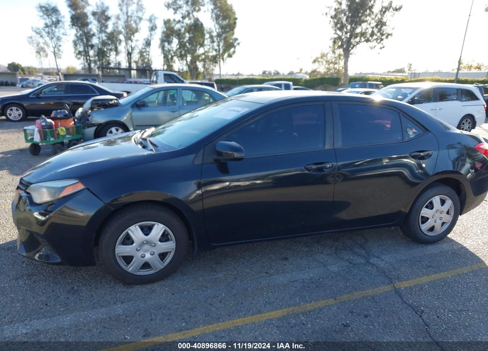 2016 TOYOTA COROLLA L VIN: 5YFBURHEXGP433987