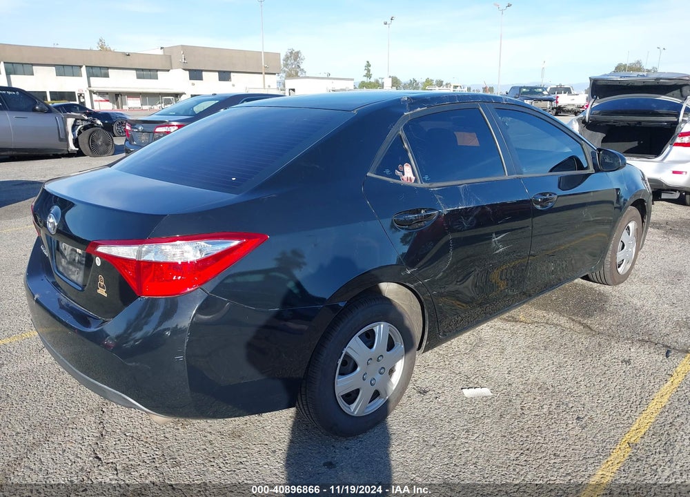 2016 TOYOTA COROLLA L VIN: 5YFBURHEXGP433987