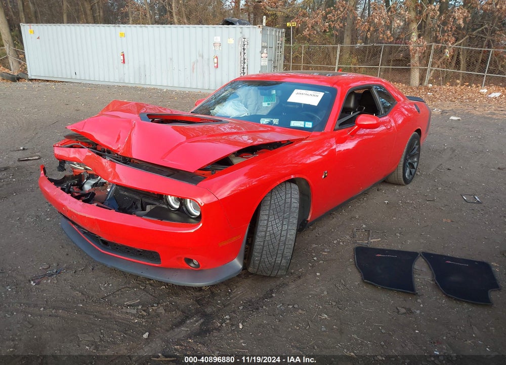 2018 DODGE CHALLENGER 392 HEMI SCAT PACK SHAKER VIN: 2C3CDZFJ2JH342847