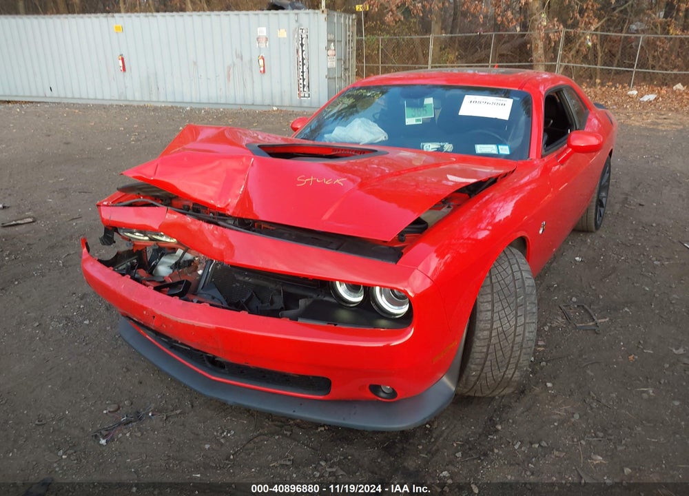 2018 DODGE CHALLENGER 392 HEMI SCAT PACK SHAKER VIN: 2C3CDZFJ2JH342847