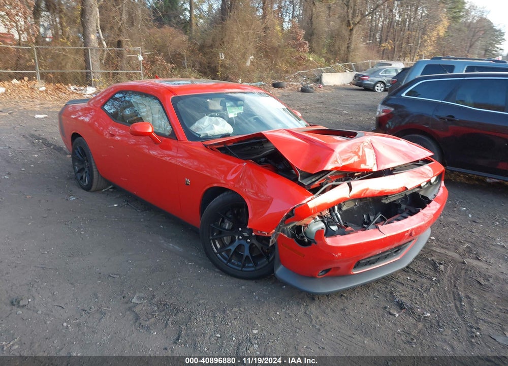 2018 DODGE CHALLENGER 392 HEMI SCAT PACK SHAKER VIN: 2C3CDZFJ2JH342847