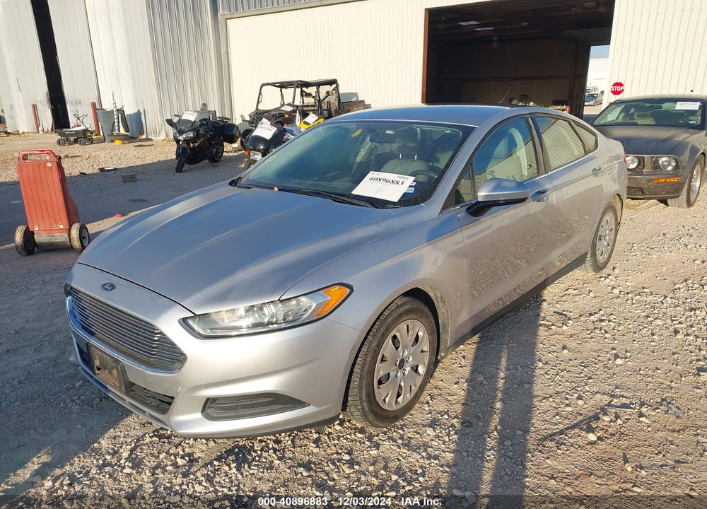 2013 FORD FUSION S VIN: 3FA6P0G75DR342953