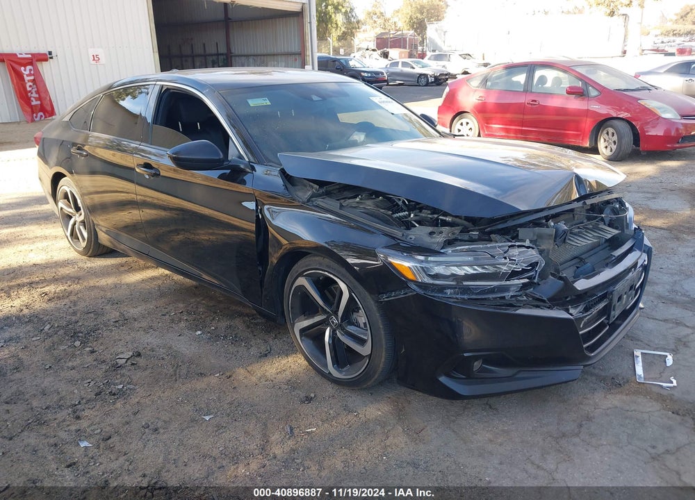 2022 HONDA ACCORD SPORT VIN: 1HGCV1F31NA057493