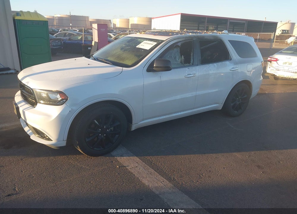 2018 DODGE DURANGO SXT RWD VIN: 1C4RDHAG0JC114893