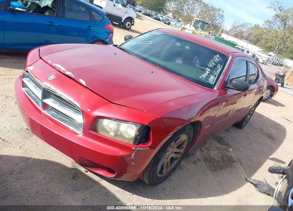 2007 DODGE CHARGER RT VIN: 2B3LA53H87H662103