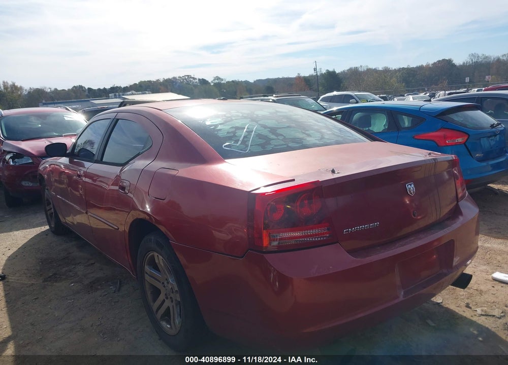 2007 DODGE CHARGER RT VIN: 2B3LA53H87H662103