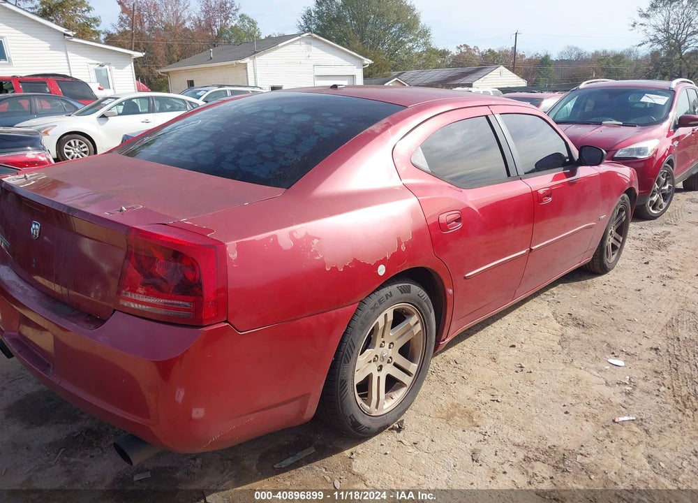 2007 DODGE CHARGER RT VIN: 2B3LA53H87H662103