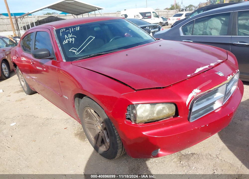2007 DODGE CHARGER RT VIN: 2B3LA53H87H662103