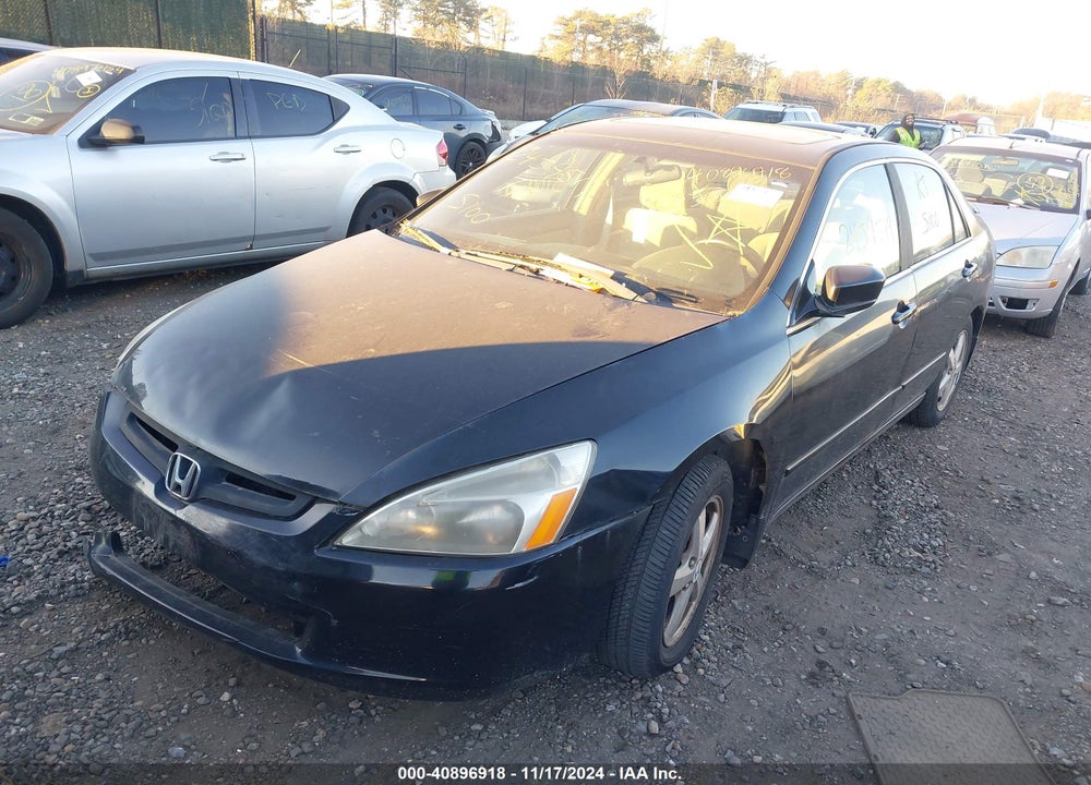 2003 HONDA ACCORD 2.4 EX VIN: 1HGCM56603A014927