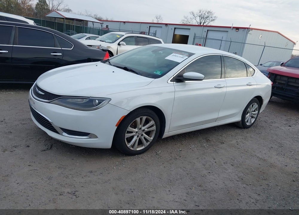 2015 CHRYSLER 200 LIMITED VIN: 1C3CCCAB9FN631626