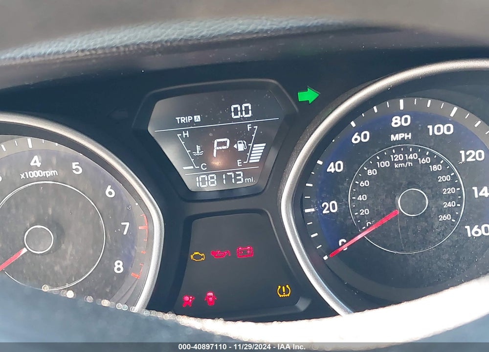 2016 HYUNDAI ELANTRA SE VIN: 5NPDH4AE9GH687861