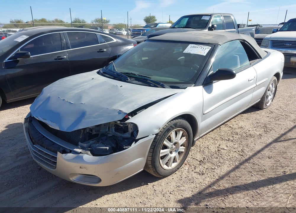 2006 CHRYSLER SEBRING GTC VIN: 1C3EL75R36N141917