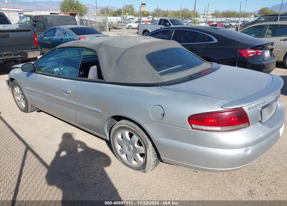 2006 CHRYSLER SEBRING GTC VIN: 1C3EL75R36N141917