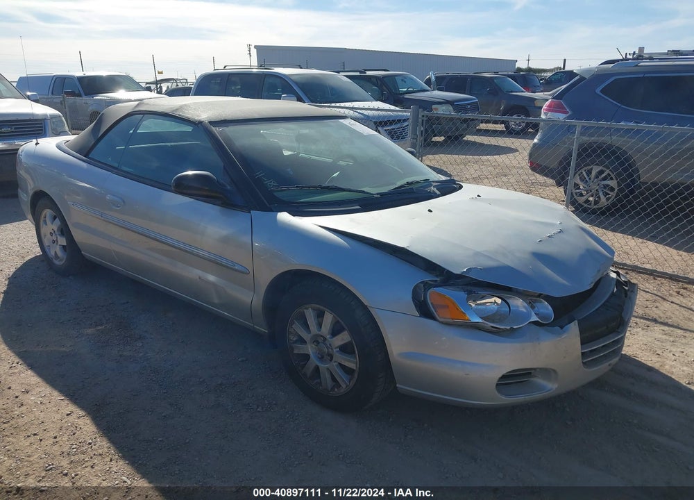 2006 CHRYSLER SEBRING GTC VIN: 1C3EL75R36N141917
