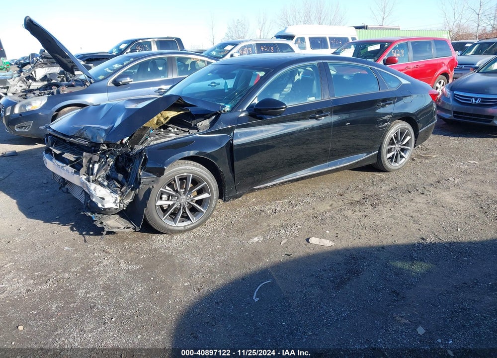 2021 HONDA ACCORD EX-L VIN: 1HGCV1F51MA050673