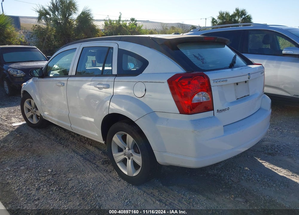 2011 DODGE CALIBER MAINSTREET VIN: 1B3CB3HA6BD113602