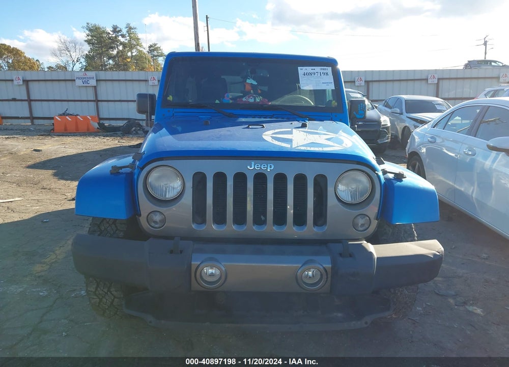 2014 JEEP WRANGLER UNLIMITED FREEDOM EDITION VIN: 1C4BJWDG2EL200321