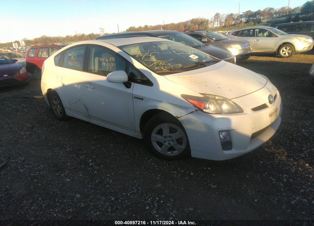 2011 TOYOTA PRIUS THREE VIN: JTDKN3DU4B1446366