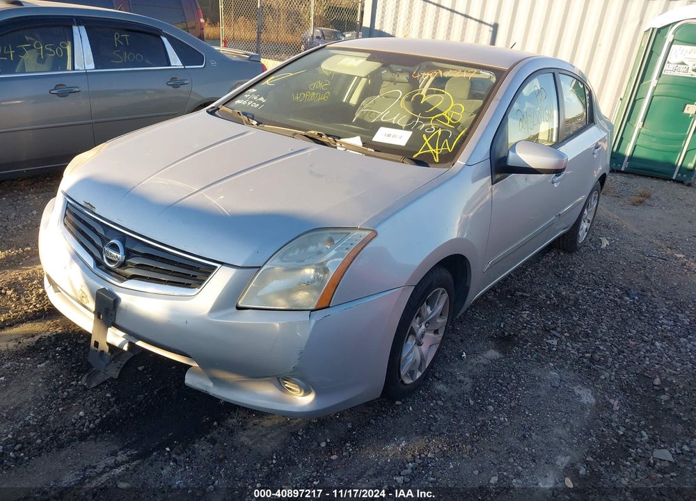 2012 NISSAN SENTRA 2.0 S VIN: 3N1AB6APXCL749590
