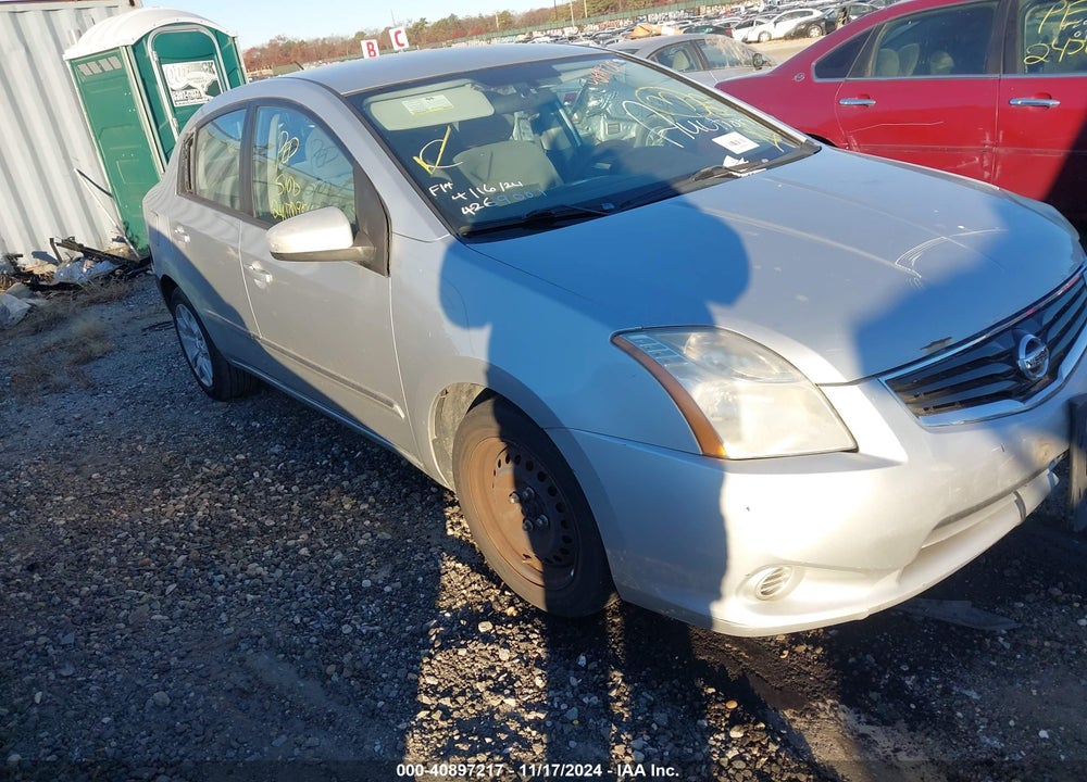 2012 NISSAN SENTRA 2.0 S VIN: 3N1AB6APXCL749590