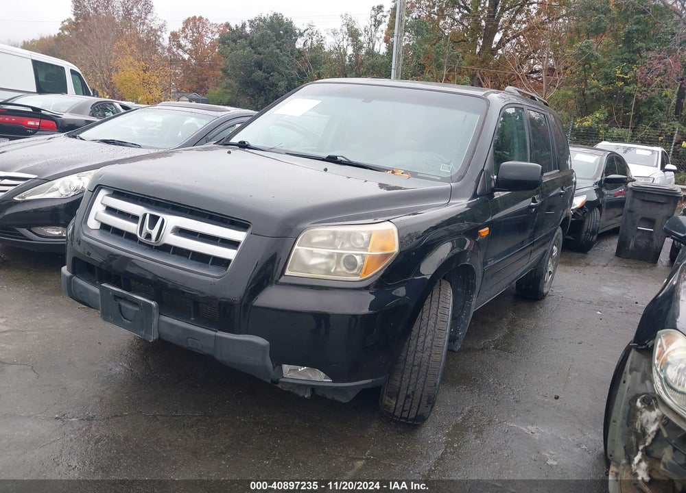 2007 HONDA PILOT EX-L VIN: 2HKYF185X7H526236