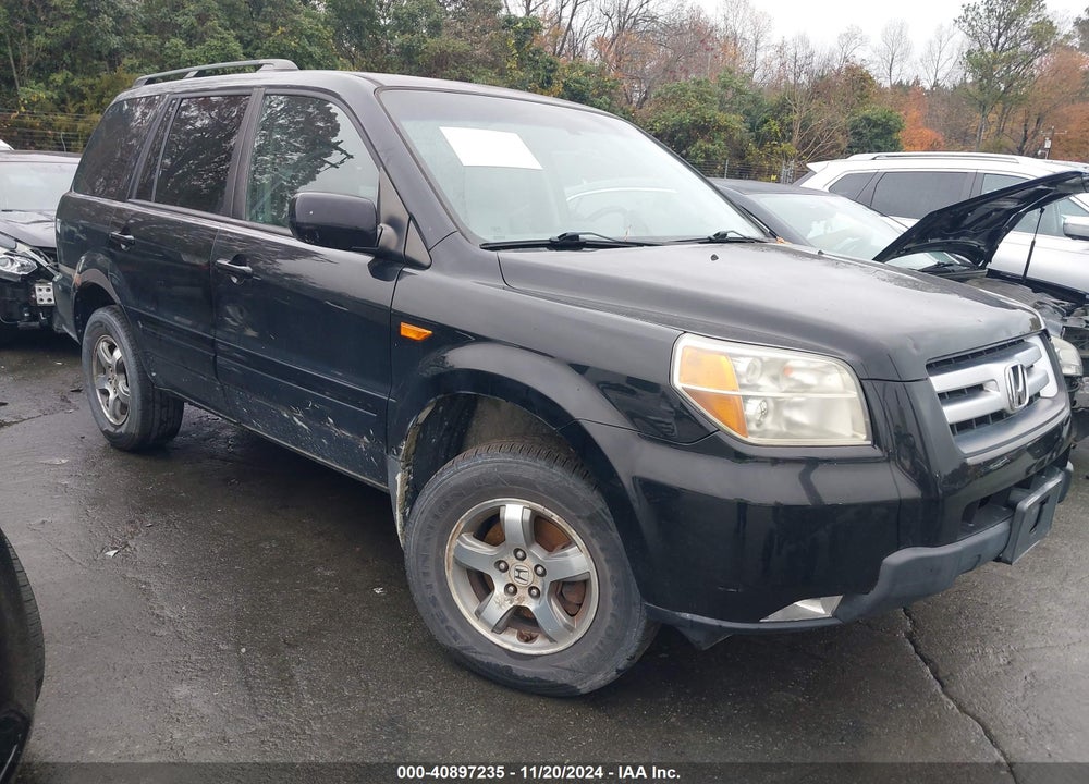 2007 HONDA PILOT EX-L VIN: 2HKYF185X7H526236