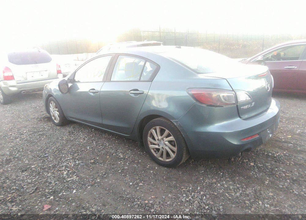 2012 MAZDA 3 I GRAND TOURING VIN: JM1BL1W88C1607605