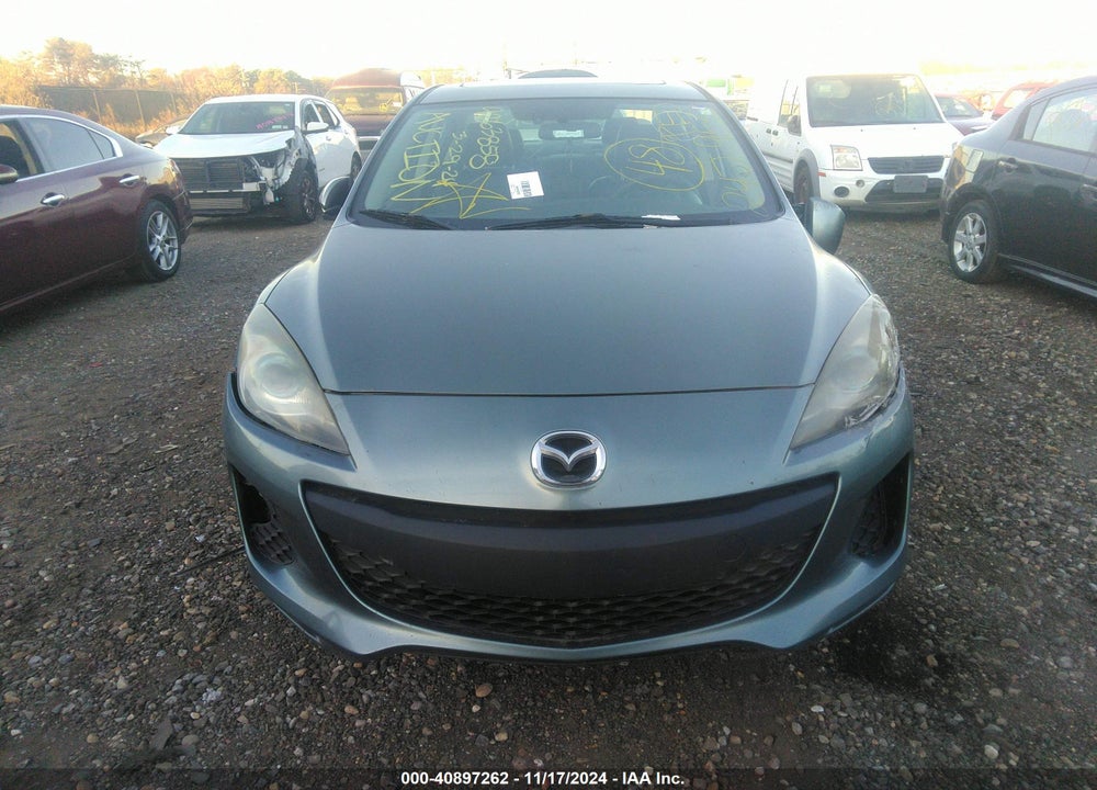 2012 MAZDA 3 I GRAND TOURING VIN: JM1BL1W88C1607605