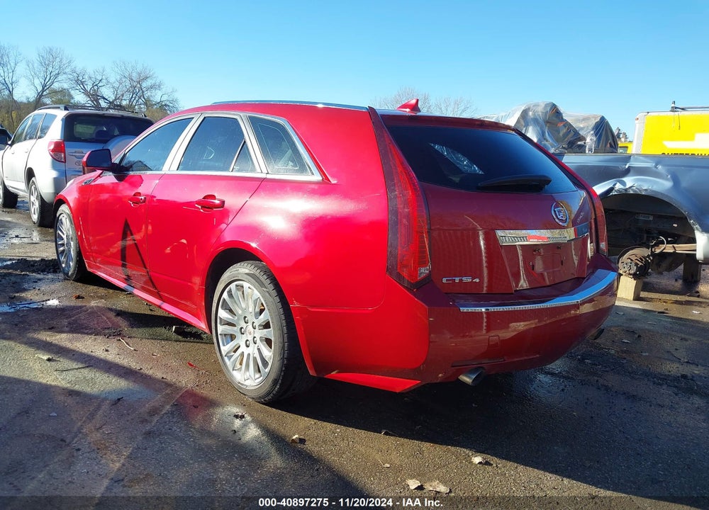 2011 CADILLAC CTS PERFORMANCE VIN: 1G6DM8EY3B0117161