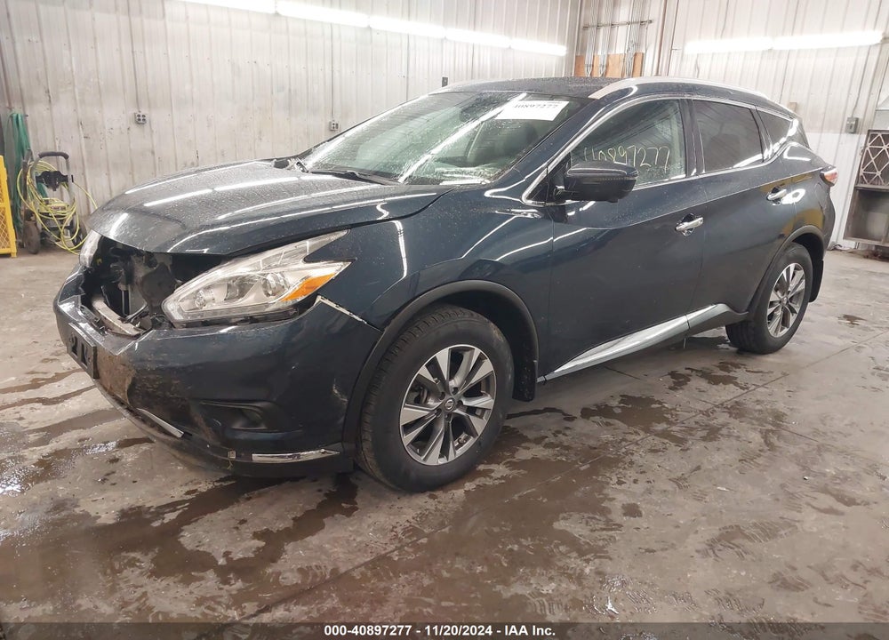 2017 NISSAN MURANO SL VIN: 5N1AZ2MH7HN177886