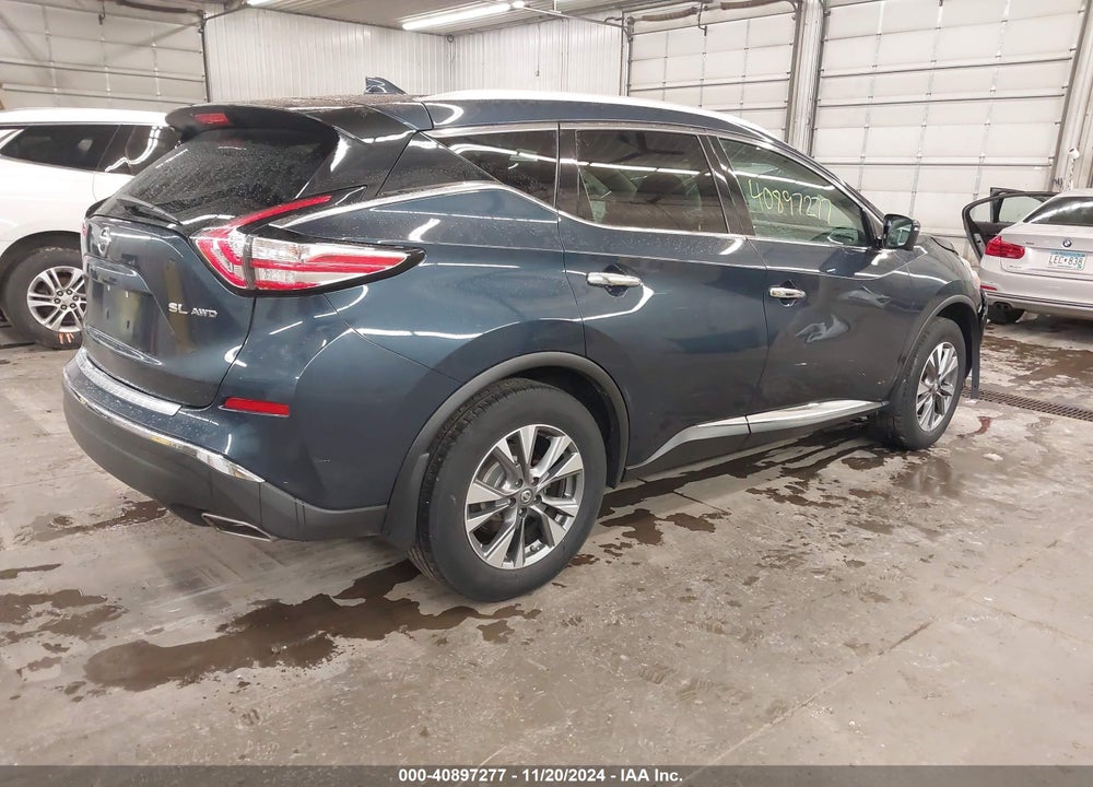 2017 NISSAN MURANO SL VIN: 5N1AZ2MH7HN177886