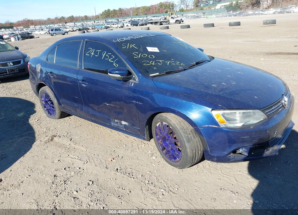 2012 VOLKSWAGEN JETTA SE VIN: 3VWDP7AJ1CM309455